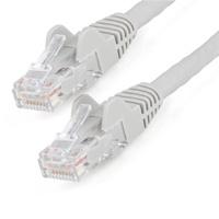 Cable ethernet cat 6 de 3 metros - lszh - cable de red patch cat6 utp rj45 poe de 100w 10 gbe sin enganches gris, etl - startech.com mod. n6lpatch3mgr