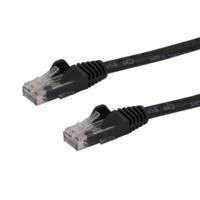 Cable de 1m de red ethernet snagless sin enganches cat 6 cat6 gigabit - negro - startech.com mod. n6patc1mbk