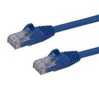 Cable de 3m de red ethernet snagless sin enganches cat 6 cat6 gigabit - azul - startech.com mod. n6patc3mbl