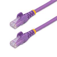 Cable de red de 1.8m purpura cat6 utp ethernet gigabit rj45 sin enganches - startech.com mod. n6patch6pl