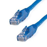 Cable de 2.1m de red categoria cat6 utp rj45 gigabit ethernet etl patch moldeado snagless - azul - startech.com mod. n6patch7bl