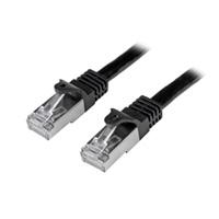 Cable de 2m de red cat6 ethernet gigabit blindado sftp - negro - startech.com mod. n6spat2mbk