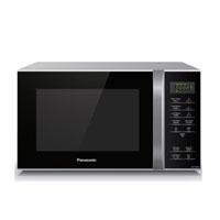 Horno de microondas panasonic 0.9 p3, 800w, color plata/negro, 10 menus preestablecidos, descongelamiento de 3 kg