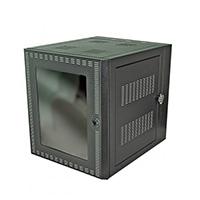 Gabinete north system montaje en pared 12 u.r. s/e sin equipo negro texturizado. **no incluye flete**