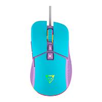 Mouse ocelot creators alambrico/azul con morado/rgb/7 botones/hasta dpi 7200/ocelot gaming