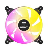 Ventilador individual argb ocelot gaming, 120mm, 4pines