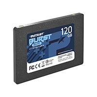 Unidad de estado solido interno 120gb patriot burst elite 2.5 sata 3 lect.450/escr.320mbs 7mm pc/laptop/minipc sin bracket