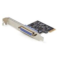 Tarjeta pci express de 1 puerto paralelo - adaptador pcie a db25 lpt - controlador de expansion de pc para impresora, spp/ecp - startech.com mod. pex1p2