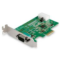 Tarjeta pci express adaptadora de 1 puerto serial rs232 - tarjeta controladora serial pcie rs232 - pcie a db9 uart16950 - startech.com mod. pex1s953lp