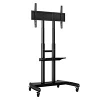 Soporte movil peerless pr560m para pantalla planas smartmount de 55 a 86 pulgadas y 75 kg de capacidad de carga