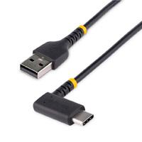 Cable 1m usb a a usb c acodado en ngulo recto - cable usb-c de carga rapida de alta resistencia - usb 2.0 a a usb tipo-c - startech.com mod. r2acr-1m-usb-cable