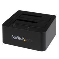 Base docking station usb 3.0 con uasp de 2 bahias para disco duro o ssd sata iii de 2.5 o 3.5 pulgadas - intercambio en caliente - startech.com mod. sdock2u33