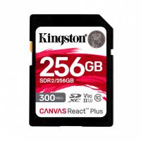 Memoria flash sd kingston sdxc canvas react plus 256 gb 300r uhs-ii v90(sdr/256gb)