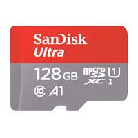 Memoria sandisk micro sdxc 128gb ultra 140mb/s clase 10 c/adaptador sdsquab-128g-gn6ma