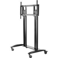 Soporte movil peerless sr598 para monitores profesionales de 55 a 98 pulgadas capacidad hasta 136.1 kg