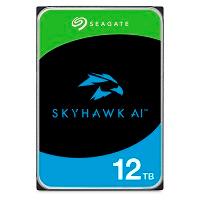 Disco duro interno seagate skyhawk ai 12tb 3.5 escritorio sata3 6gb/s 256mb 7200rpm video vigilancia ai 24x7 nvr 1-16 bahias 1-64 cam