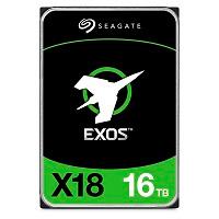 Disco duro interno seagate exos x18 16tb 3.5 escritorio sata3 6gb/s 256mb 7200rpm 24x7 hotplug nas-nvr-server-datacenter