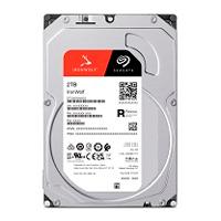 Disco duro interno seagate ironwolf 2tb 3.5 escritorio sata3 6gb/s 256mb 5400rpm 24x7 hot-plug nas 1-8 bahias