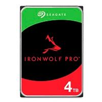 Disco duro interno seagate ironwolf pro 4tb 3.5 escritorio sata3 6gb/s 256mb 7200rpm 24x7 hot-plug nas 1-24 bahias