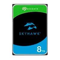 Disco duro interno seagate skyhawk 8tb 3.5 escritorio sata3 6gb/s 256mb 5400rpm video vigilancia 24x7 dvr y nvr 1-16 bahias 1-64 cam