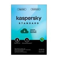 Esd kaspersky standard (anti-virus) / 3 dispositivos / 1 año