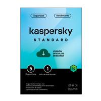 Esd kaspersky standard (anti-virus) / 5 dispositivos / 1 año