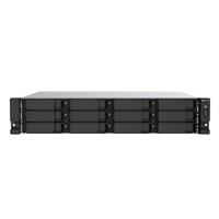 Nas qnap ts-1273au-rp-8g /fuente redundante/ 12 bahias sata hdd 3,5/rack 2u/nucleo cuadruple 2.2 ghz/8gb ddr4 udimm hasta 64gb/2 pto 2,5 lan gbe /usb 3.0 x1/ usb 3.2 x2 /hotswap/ no incluye disco