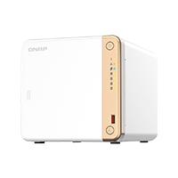 Nas qnap ts-462-4g/4 bahias nucleo cuadruple 2 ghz 4 gb ddr4, ampliable hasta 16gb/1 lan 2,5 gbe/usb 3.2 x2/sata/hot-swap/ sin discos/ hdmi 2.0