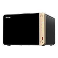 Nas qnap ts-664-8g / torre / 6 bahias / celeron n5095 nucleo cuadruple 2.9 ghz /8gb ram ddr4 / lan 2,5gbe x2 / usb 3.2 x2 / hdmi / hot swap / soportea m.2 2280 /no incluye discos