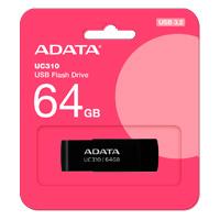 Memoria adata 64gb usb 3.2 uc310 negro