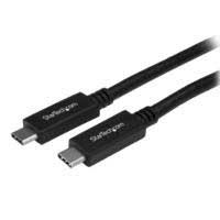 Cable de 1m usb-c a usb-c de carga - cable de carga 60w - cable usb tipo-c usbc usb 3.0 de 5gbps - startech.com mod. usb315cc1m