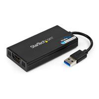 Adaptador grafico externo usb 3.0 a hdmi startech.com - ultrahd 4k 30hz - certificado displaylink - convertidor usb-a a hdmi para monitor - tarjeta grafica externa de video - mac y windows