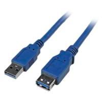 Cable de 1.8m de extensión pasivo usb 3.0 superspeed - macho a hembra usb a - extensor - azul - startech.com mod. usb3sextaa6