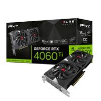 Tarjeta de video pny geforce rtx 4060 ti verto dual fan oc xlr8/ 16gb gddr6 / dp 1.4a / hdmi 2.1 / pcie 4.0 x16 / gama alta / gamer