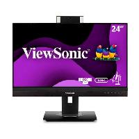 Monitor viewsonic vg2456v, 1920 x 1080, full hd, camara web integrada, 75hz, 5 ms, hdmi, display port, usb c, 3 años de garantia