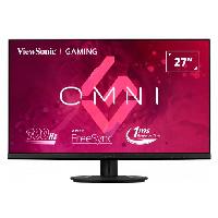 Monitor viewsonic gamer vx2716, 1920 x 1080, full hd, 100 hz, 1 ms tiempo de respuesta, altavoces intregrados, hdmi,  display port, 3 años de garantia