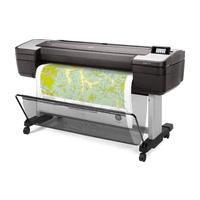 Plotter hp designjet t1700, 44 pulgadas, 111 cm, impresora, 6 tintas, red, w6b55a