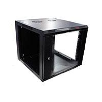 Gabinete wam montaje en muro 6 u.r. 600*600 color negro. **no incluye flete**