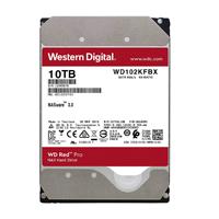 Disco duro interno wd red pro 10tb 3.5 escritorio sata3 6gb/s 256mb 7200rpm 24x7 hotplug nas 1-24 bahias wd102kfbx