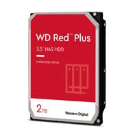 Disco duro interno wd red plus 2tb 3.5 escritorio sata3 6gb/s 64mb 5400rpm 24x7 hotplug nas 1-8 bahias wd20efpx