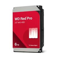 Disco duro interno wd red pro 6tb 3.5 escritorio sata3 6gb/s 256mb 7200rpm 24x7 hotplug nas 1-16 bahias  wd6005ffbx