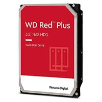 Disco duro interno wd red plus 6tb 3.5 escritorio sata3 6gb/s 256mb 5400rpm 24x7 hotplug nas 1-8 bahias wd60efpx