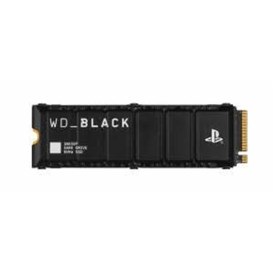 Unidad de estado solido ssd interno wd black sn850p 2tb m.2 2280 nvme pcie gen4 x4 lect.7300mb/s escrit.6600mb/s disipador ps5 wdbbyv0020bnc-wrsn