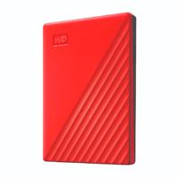 Disco duro externo wd my passport 1tb 2.5 portatil usb3.0 rojo windows backup encriptacion wdbyvg0010brd-wesn