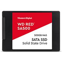 Unidad de estado solido ssd interno wd red sa500 500gb 2.5 sata3 6gb/s lect.560mbs escrit 530mbs 7mm nas wds500g1r0a