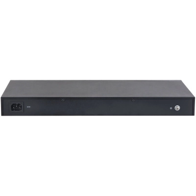 Dahua dh-cs4218-16et-135-v2 - switch poe de 18 puertos 16 puertos poe 10 & 100 2 puertos uplink g# + 2 puertos sfp 135 watts totales administrable en la nube por dolynk care poe hasta 250 metros metal switching 7.2 gbps