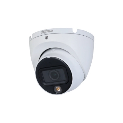 Dahua dh-hac-hdw1200tlmn-il-a - camara domo de 2 megapixeles con iluminación dual inteligente lente de 2.8mm 20 metros de ir y luz visible microfono integrado ip67 soporta  cvicvbsahdtvi