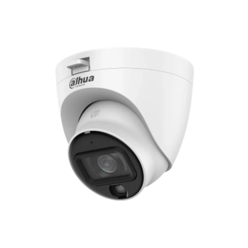 Dahua hac-hdw1801tlq-il-a - cámara domo 4k iluminador dual con 8 mp, lente de 2.8 mm, ángulo de visión de 106°, ir de 20 m, wdr real de 120 db, iluminación dual y micrófono integrado. ideal para monitoreo en cualquier condición