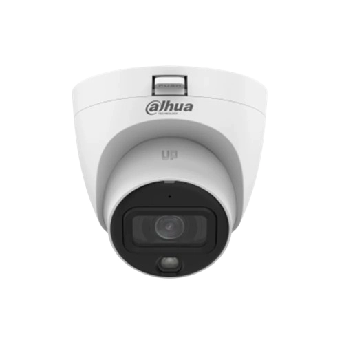 Dahua hac-hdw1801tlq-il-a - cámara domo 4k iluminador dual con 8 mp, lente de 2.8 mm, ángulo de visión de 106°, ir de 20 m, wdr real de 120 db, iluminación dual y micrófono integrado. ideal para monitoreo en cualquier condición