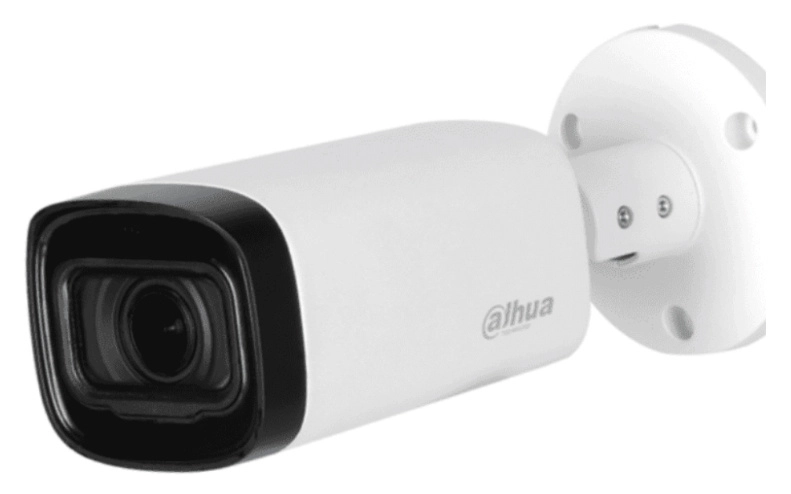 Dahua dh-hac-hfw1801rn-z-a - camara bullet de 4k 8 megapixeles lente motorizado de 2.7-13.5 ir de 80 mts super adapt microfono integrado wdr real de 120 ip67